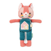 KOTKA JEANNE przytulanka aktywizująca z książeczką Lilliputiens 6m+