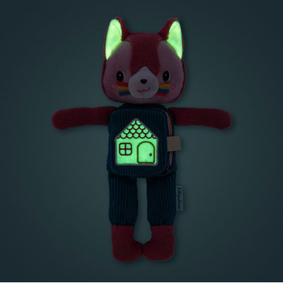 KOTKA JEANNE przytulanka aktywizująca z książeczką Lilliputiens 6m+