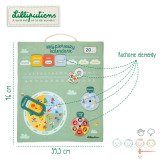 MÓJ PIERWSZY KALENDARZ miękka tablica aktywizująca Lilliputiens 3+