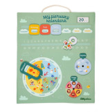 MÓJ PIERWSZY KALENDARZ miękka tablica aktywizująca Lilliputiens 3+