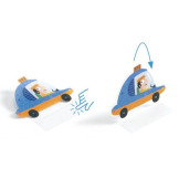 POJAZDY naklejki wielokrotnego użytku 3D Djeco 3+