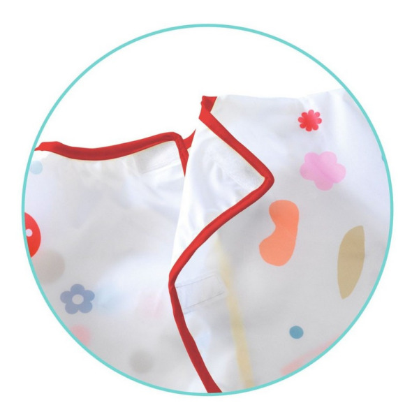 FARTUSZEK ochronny dla dzieci do prac plastycznych z kieszenią Djeco 3+