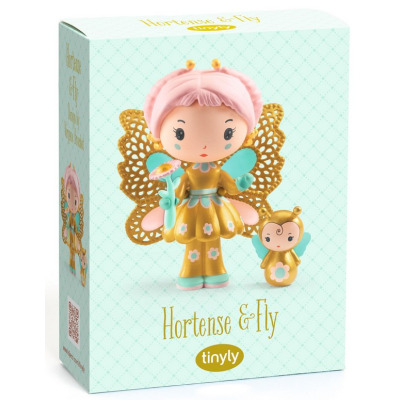 HORTENSJA & FLY figurki do zabawy zestaw 2 szt. Tinyly Djeco 4+