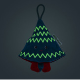 NIEBIESKA CHOINKA świąteczna przytulanka dwustronna zawieszka na choinkę Lilliputiens 2+