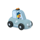 Radiowóz MIASTO drewniany pojazd Cross Roads Janod 12m+