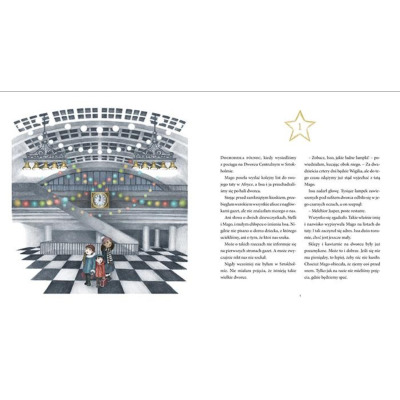 ŚWIĘTA DZIECI Z DACHÓW książka adwentowa w twardej okładce Marten Sanden wyd. Zakamarki