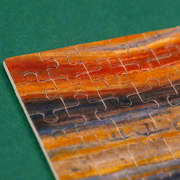 KRZYK Munch puzzle tekturowe mikro 150 el. The Scream Londji