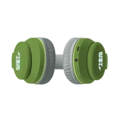 DINOZAUR zielone słuchawki Bluetooth z magnetycznymi kolcami Kidywolf 4+