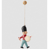 ŻOŁNIERZYK Z BĘBENKIEM metalowa zawieszka na choinkę ozdoba świąteczna Maileg