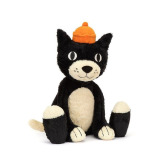 DUŻY KOTEK czarna przytulanka Jack 48 cm Jellycat 0+