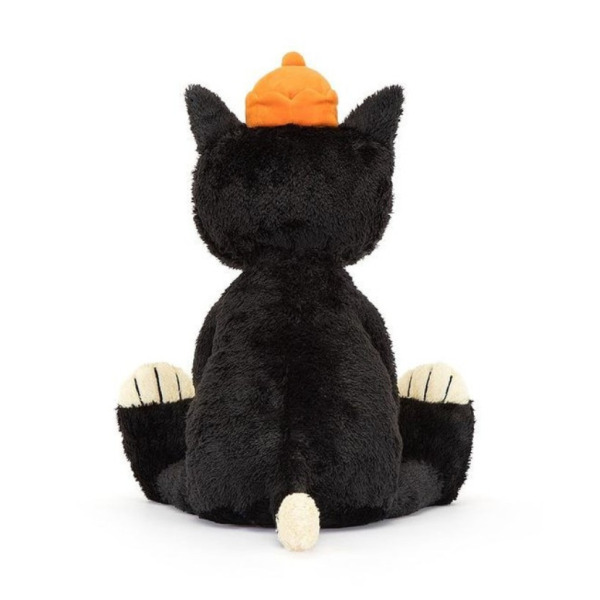 DUŻY KOTEK czarna przytulanka Jack 48 cm Jellycat 0+
