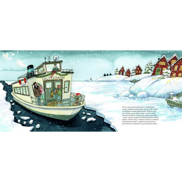 PELLE I ZIMA NA WYSPIE książka w twardej okładce Astrid Lindgren wyd. Zakamarki