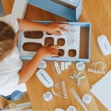 KIDYELEC Starter zestaw do nauki zasad elektryczności dla młodych odkrywców  Kidywolf 6+