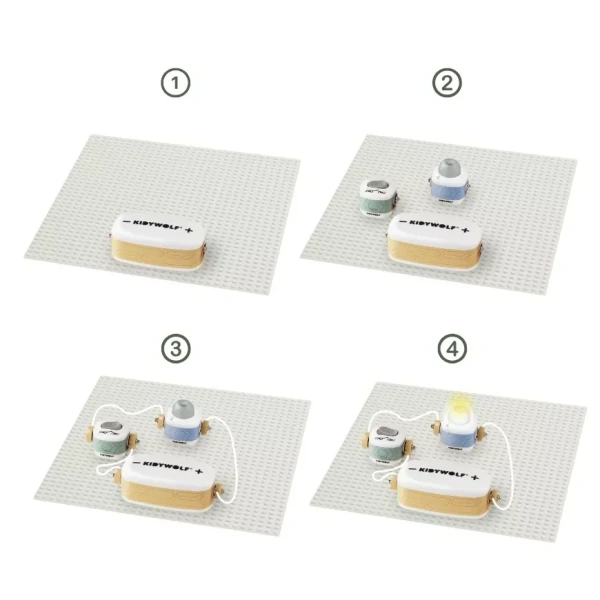 KIDYELEC Expert zestaw do nauki zasad elektryczności dla młodych odkrywców Kidywolf 8+