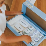 KIDYELEC Expert zestaw do nauki zasad elektryczności dla młodych odkrywców Kidywolf 8+