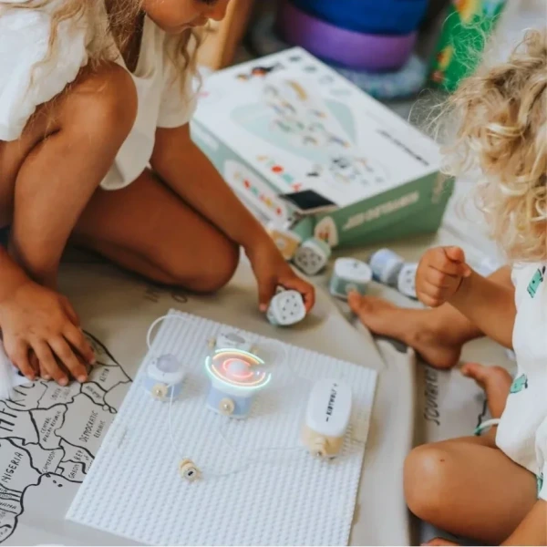 KIDYELEC Expert zestaw do nauki zasad elektryczności dla młodych odkrywców Kidywolf 8+