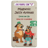 MISIE ubieranki podróżna układanka magnetyczna The Purple Cow 5+