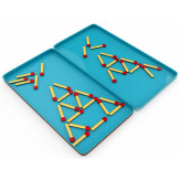 ZAPAŁKI logiczna gra podróżna magnetyczna łamigłówki The Purple Cow 7+