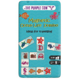 DOMINO podróżna gra magnetyczna Ocean The Purple Cow 3+