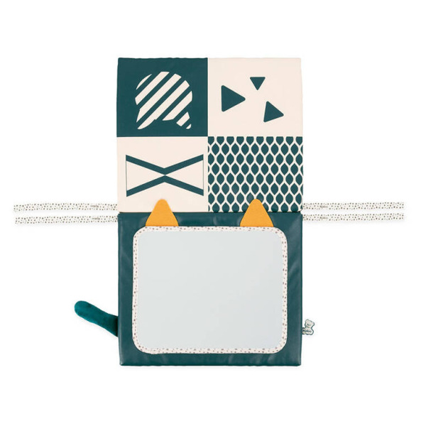 KOTEK bezpieczne lusterko sensoryczne miękkie materiałowe Stimuli Kallo 0+