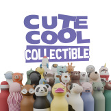 DINOZAUR zielona butelka termiczna ze słomką 460 ml Bestie Asobu