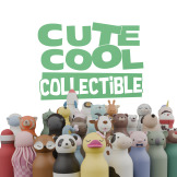 ŻYRAFA pomarańczowa butelka termiczna ze słomką 460 ml Bestie Asobu