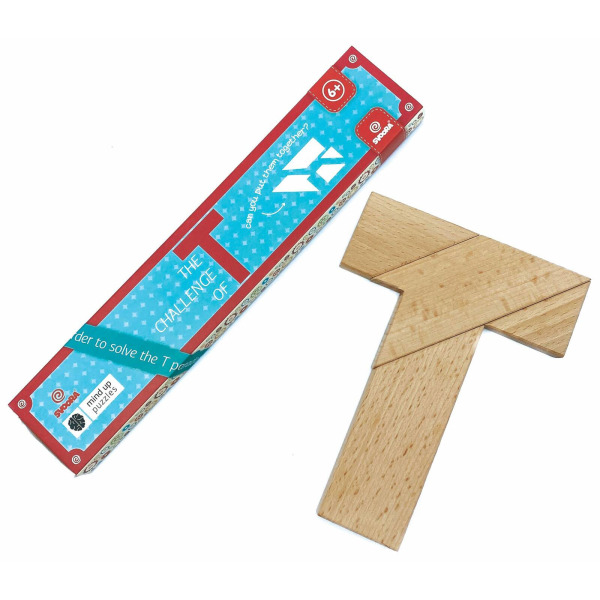 LITERA T układanka logiczna wyzwanie SvooRetro Svoora 6+