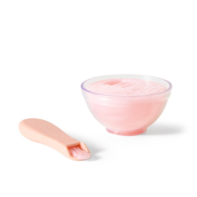 JOGURT TRUSKAWKOWY magiczna miseczka i łyżeczka dla lalek Tiny Tummies Harlow 3+