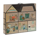 DREWNIANY DOMEK dla myszek, lalek, króliczków Mouse Hole Farmhouse Maileg 3+