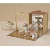 STUDIO TANECZNE z myszkami baletowymi mała siostra i brat akcesoria dla myszek i lalek Maileg 3+