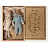 MAMA I TATA myszki w pudełku po cygarach