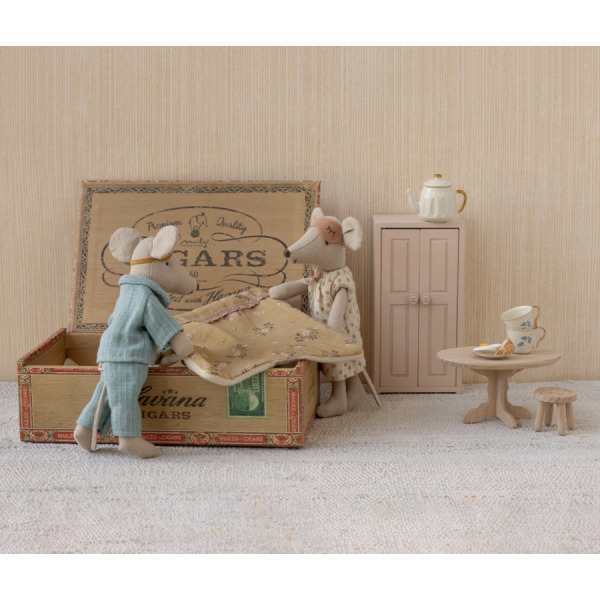 MAMA I TATA myszki w pudełku po cygarach