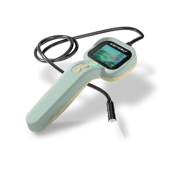 KIDYEXPLORE elastyczna kamera inspekcyjna dla dzieci do odkrywania ukrytych miejsc Kidywolf 6+