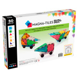 GRAND PRIX klocki magnetyczne zestaw 50 el. autka Magna-Tiles 3+
