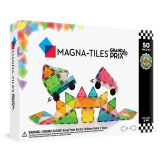 GRAND PRIX klocki magnetyczne zestaw 50 el. autka Magna-Tiles 3+