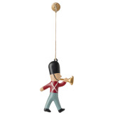 ŻOŁNIERZYK Z TRĄBKĄ metalowa zawieszka na choinkę ozdoba świąteczna Maileg