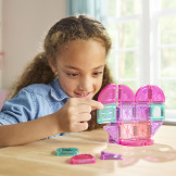 HEART TO HEART TRAVEL klocki magnetyczne microMAGS zestaw 26 el. Magna-Tiles 3+