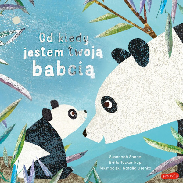 OD KIEDY JESTEM TWOJĄ BABCIĄ książka w twardej oprawie Susannah Shane wyd. HarperKids