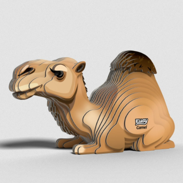 WIELBŁĄD układanka przestrzenna ssak 3D Eugy 6+