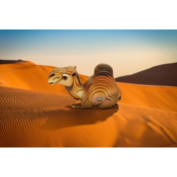 WIELBŁĄD układanka przestrzenna ssak 3D Eugy 6+