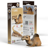 WIELBŁĄD układanka przestrzenna ssak 3D Eugy 6+