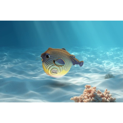ROZDYMKA układanka przestrzenna kołysząca się ryba 3D Eugy 6+