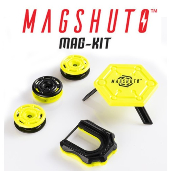 MAGSHUTO żółty zestaw startowy gra zręcznościowa Fat Brain Toy 6+