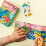 DINOZAURY zestaw kreatywny z folią transferową Transfer Magic mini Tiger Tribe 3+