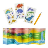 DINOZAURY zestaw kreatywny z folią transferową Transfer Magic mini Tiger Tribe 3+