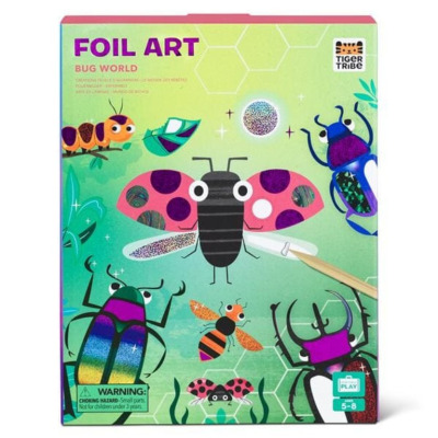 RADOSNE ROBACZKI zestaw artystyczny z folią transferową Tiger Tribe 5+