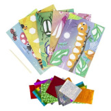 RADOSNE ROBACZKI zestaw artystyczny z folią transferową Tiger Tribe 5+