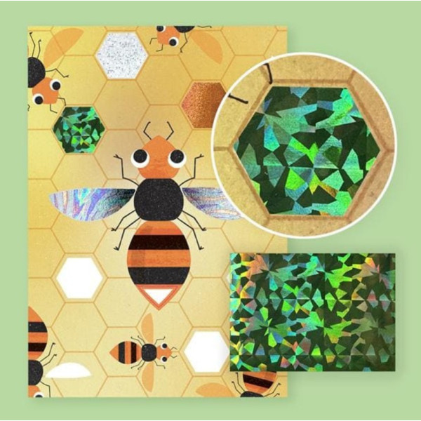 RADOSNE ROBACZKI zestaw artystyczny z folią transferową Tiger Tribe 5+