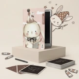 KidBook - tablet graficzny z kartami pracy do nauki rysowania i pisania - Rabbit Kidinex 3+