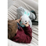 Alilo Honey Bunny G6PRO - króliczek, który rośnie razem z dzieckiem MP3, Bluetooth, lampka nocna i dyktafon 0+ turkusowy